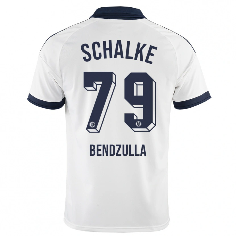 Danxen Hombre Camiseta Leonie Bendzulla #79 Negro Blanco 2ª Equipación 2026/27 La Camisa