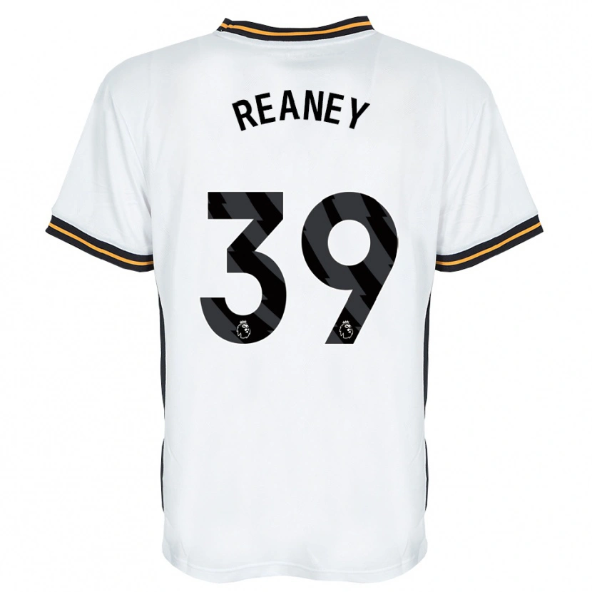 Danxen Hombre Camiseta Mollie Reaney #39 Blanco Naranja Negro 2ª Equipación 2026/27 La Camisa