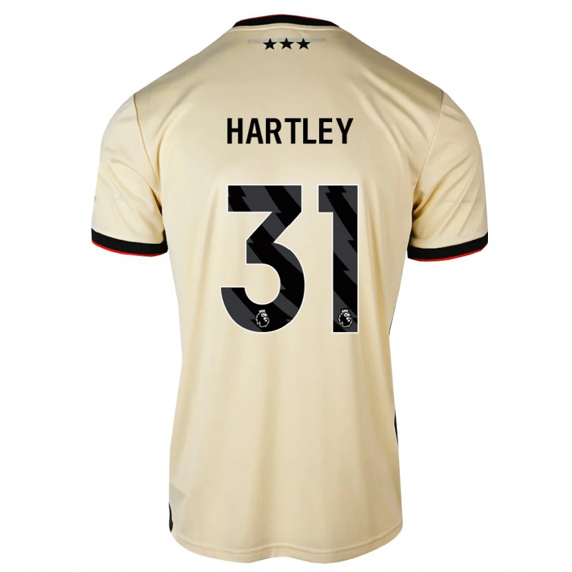 Danxen Hombre Camiseta Laura Hartley #31 Lemonchiffon Negro Rojo 2ª Equipación 2026/27 La Camisa