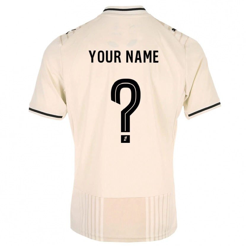 Danxen Hombre Camiseta Su Nombre #0 Encaje Antiguo Negro Blanco Antique 2ª Equipación 2026/27 La Camisa