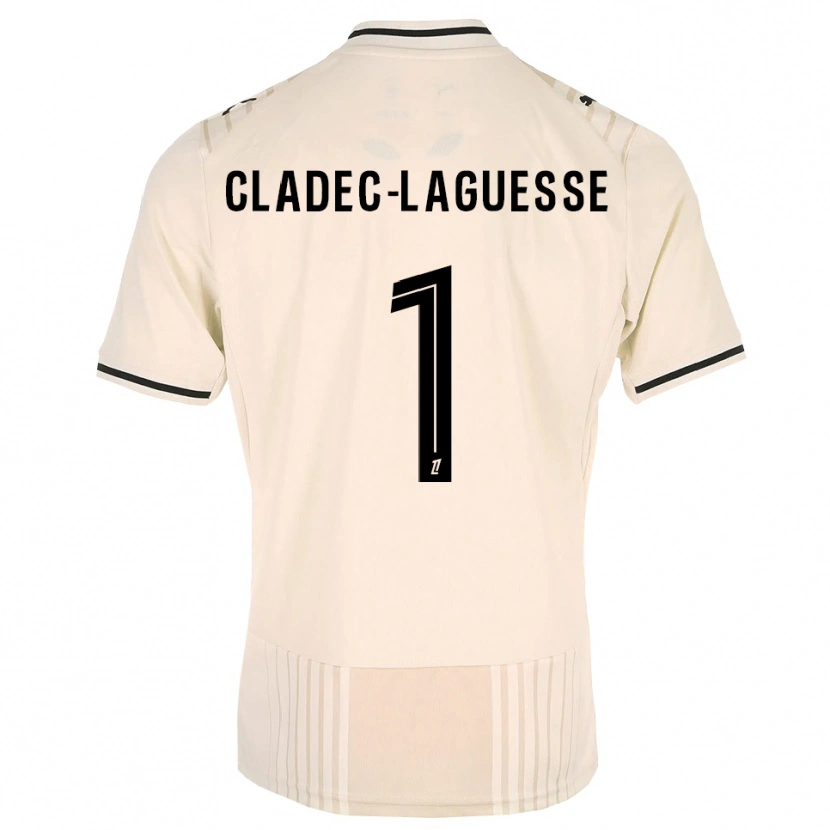 Danxen Hombre Camiseta Christopher Cladec-Laguesse #1 Encaje Antiguo Negro Blanco Antique 2ª Equipación 2026/27 La Camisa