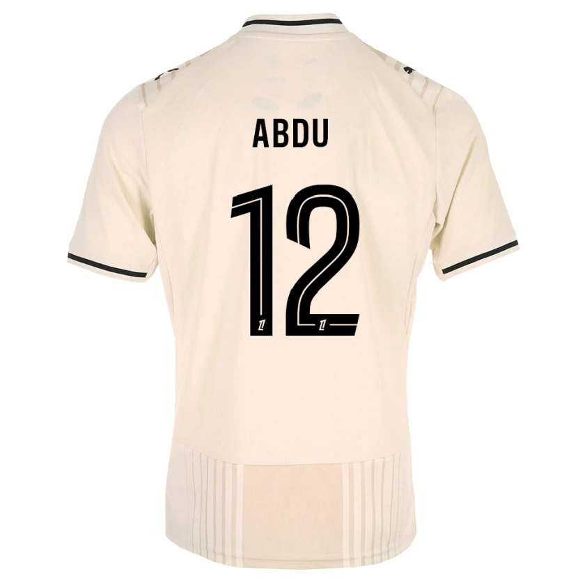 Danxen Hombre Camiseta Abdu Conté #12 Encaje Antiguo Negro Blanco Antique 2ª Equipación 2026/27 La Camisa