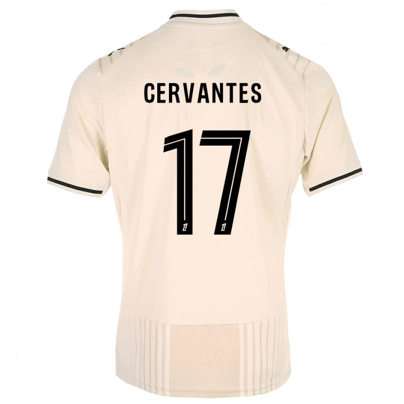 Danxen Hombre Camiseta Noa Cervantes #17 Encaje Antiguo Negro Blanco Antique 2ª Equipación 2026/27 La Camisa