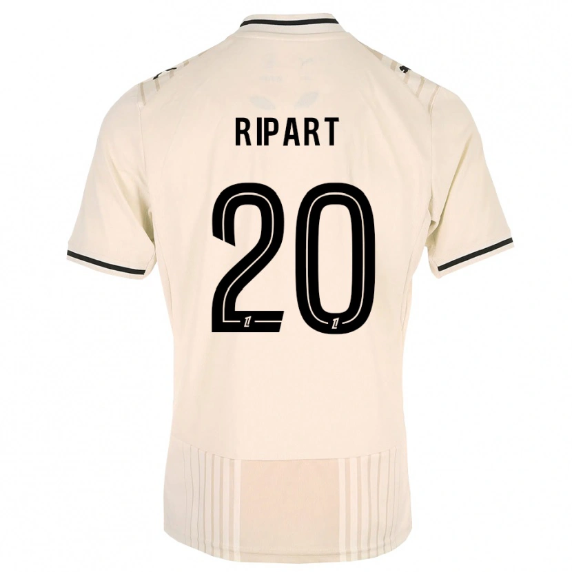 Danxen Hombre Camiseta Renaud Ripart #20 Encaje Antiguo Negro Blanco Antique 2ª Equipación 2026/27 La Camisa