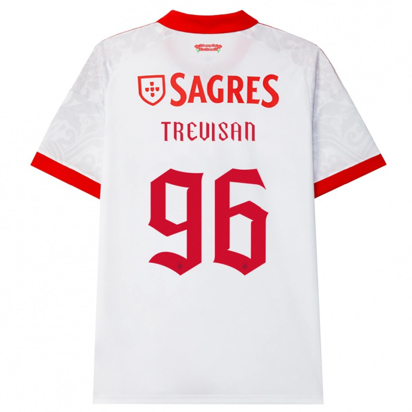 Danxen Hombre Camiseta Jelani Dumas #96 Blanco Rojo Amarillo 2ª Equipación 2026/27 La Camisa