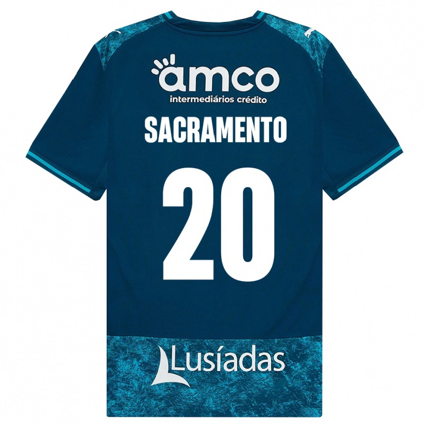 Danxen Hombre Camiseta Medgilson Sacramento #20 Grisardodarkslategray Turquesamedio 2ª Equipación 2026/27 La Camisa