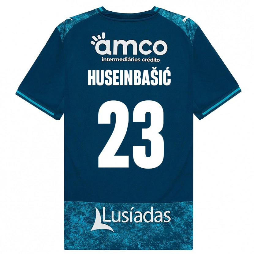 Danxen Hombre Camiseta Denis Huseinbasic #23 Grisardodarkslategray Turquesamedio 2ª Equipación 2026/27 La Camisa