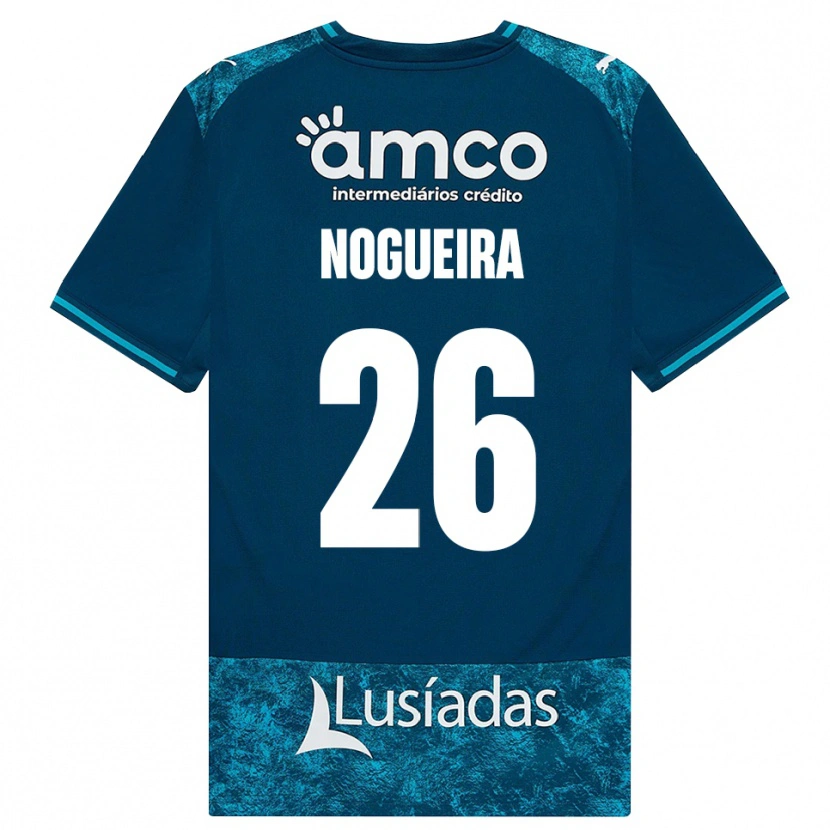 Danxen Hombre Camiseta Ana Nogueira #26 Grisardodarkslategray Turquesamedio 2ª Equipación 2026/27 La Camisa