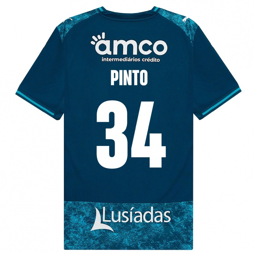 Danxen Hombre Camiseta Ana Pinto #34 Grisardodarkslategray Turquesamedio 2ª Equipación 2026/27 La Camisa