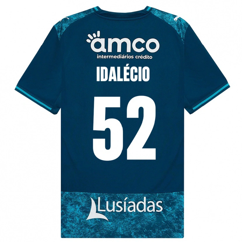 Danxen Hombre Camiseta Idalécio #52 Grisardodarkslategray Turquesamedio 2ª Equipación 2026/27 La Camisa