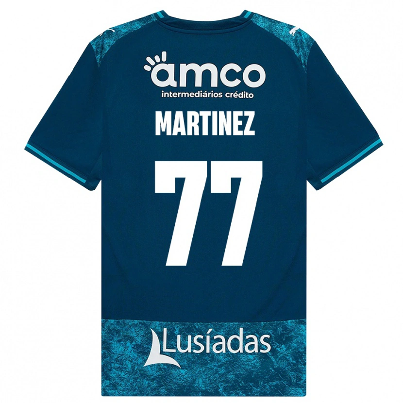Danxen Hombre Camiseta Gabri Martínez #77 Grisardodarkslategray Turquesamedio 2ª Equipación 2026/27 La Camisa