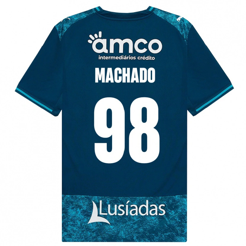 Danxen Hombre Camiseta Gonçalo Machado #98 Grisardodarkslategray Turquesamedio 2ª Equipación 2026/27 La Camisa