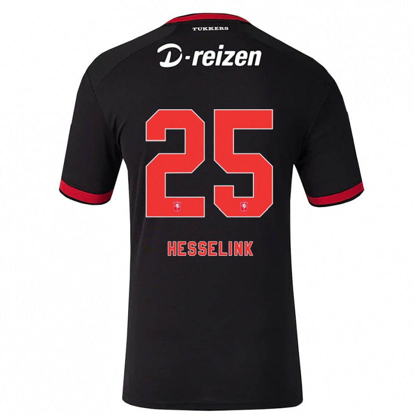 Danxen Hombre Camiseta Lucas Vennegoor Of Hesselink #25 Rojo Blanco Negro 2ª Equipación 2026/27 La Camisa