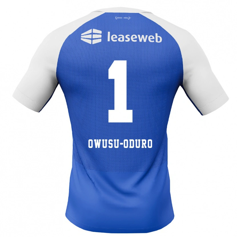 Danxen Hombre Camiseta Rome-Jayden Owusu-Oduro #1 Azuldodger Rojo Blanco 2ª Equipación 2026/27 La Camisa