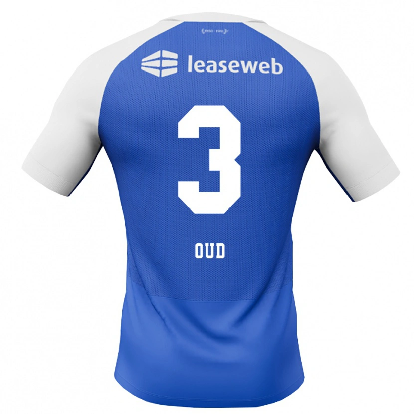 Danxen Hombre Camiseta Joeri Oud #3 Azuldodger Rojo Blanco 2ª Equipación 2026/27 La Camisa