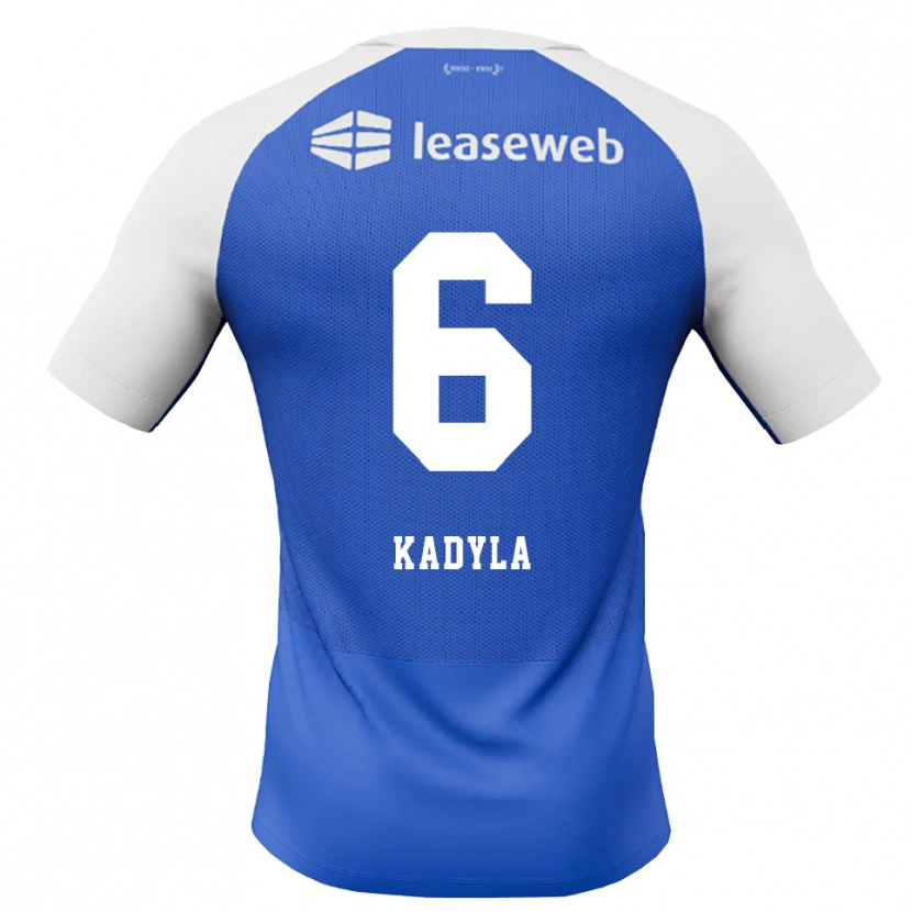 Danxen Hombre Camiseta Milo Kadyla #6 Azuldodger Rojo Blanco 2ª Equipación 2026/27 La Camisa