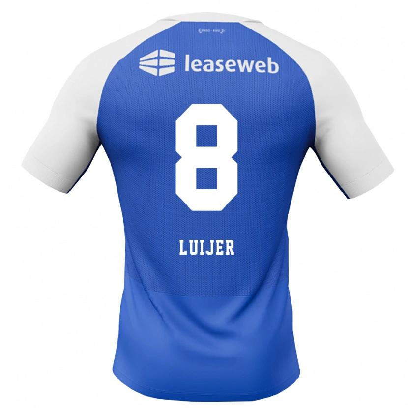 Danxen Hombre Camiseta Rick Luijer #8 Azuldodger Rojo Blanco 2ª Equipación 2026/27 La Camisa