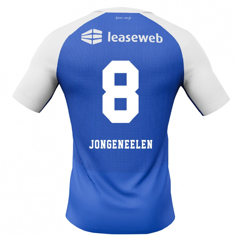 Danxen Hombre Camiseta Cas Jongeneelen #8 Azuldodger Rojo Blanco 2ª Equipación 2026/27 La Camisa