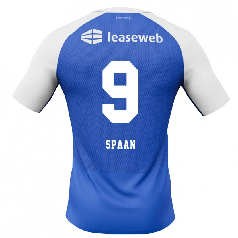 Danxen Hombre Camiseta Floor Spaan #9 Azuldodger Rojo Blanco 2ª Equipación 2026/27 La Camisa