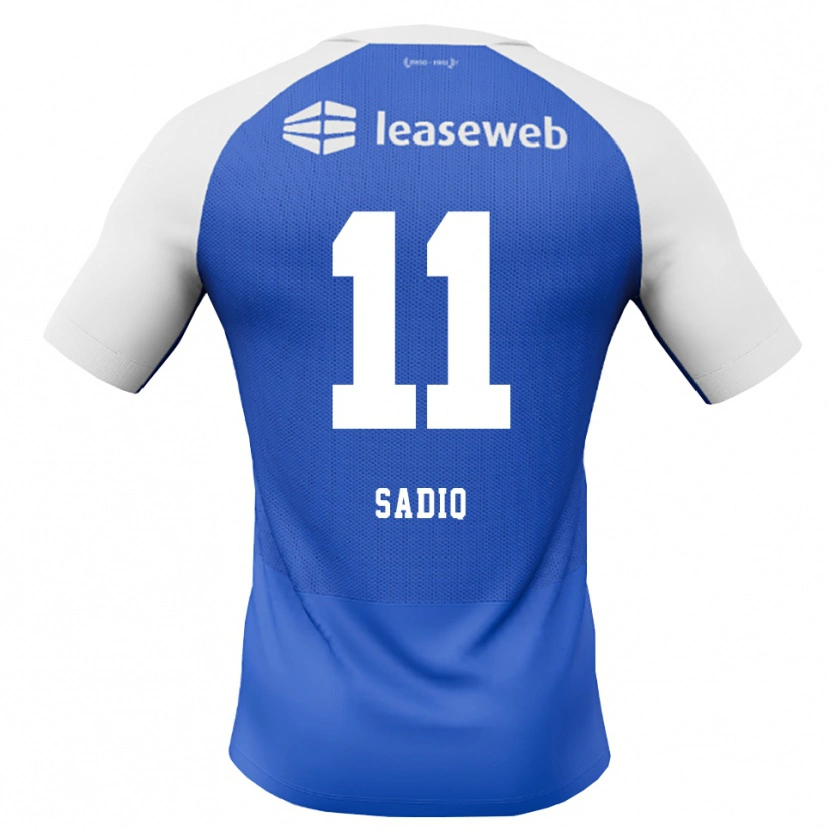 Danxen Hombre Camiseta Ibrahim Sadiq #11 Azuldodger Rojo Blanco 2ª Equipación 2026/27 La Camisa