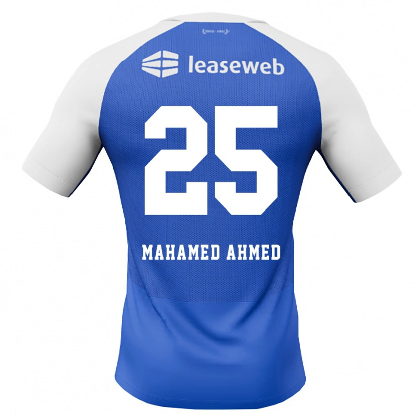 Danxen Hombre Camiseta Nuur Mahamed Ahmed #25 Azuldodger Rojo Blanco 2ª Equipación 2026/27 La Camisa