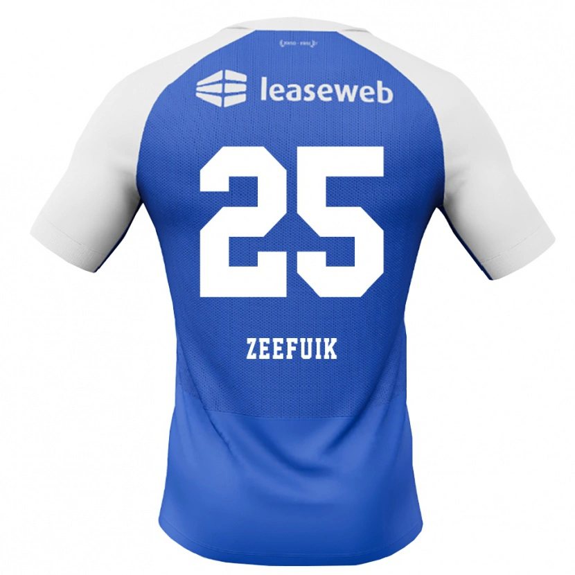 Danxen Hombre Camiseta Lequincio Zeefuik #25 Azuldodger Rojo Blanco 2ª Equipación 2026/27 La Camisa
