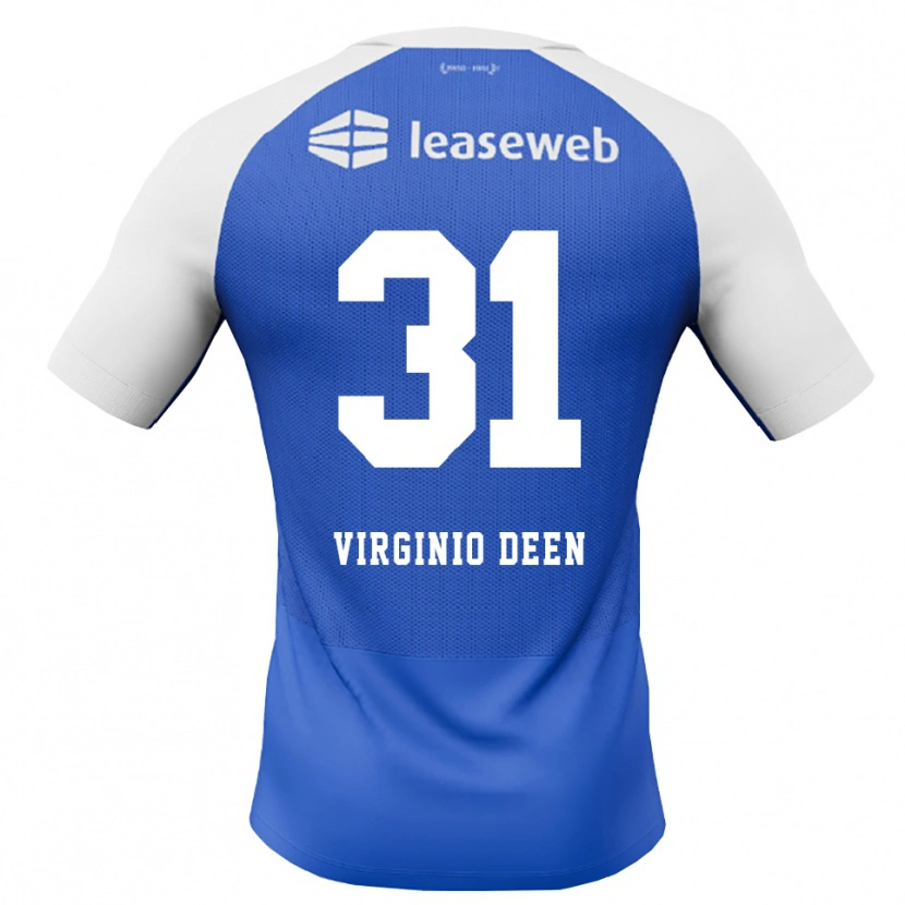 Danxen Hombre Camiseta Daniël Virginio Deen #31 Azuldodger Rojo Blanco 2ª Equipación 2026/27 La Camisa
