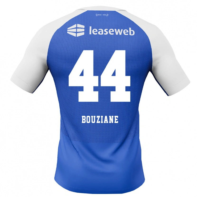 Danxen Hombre Camiseta Wassim Bouziane #44 Azuldodger Rojo Blanco 2ª Equipación 2026/27 La Camisa