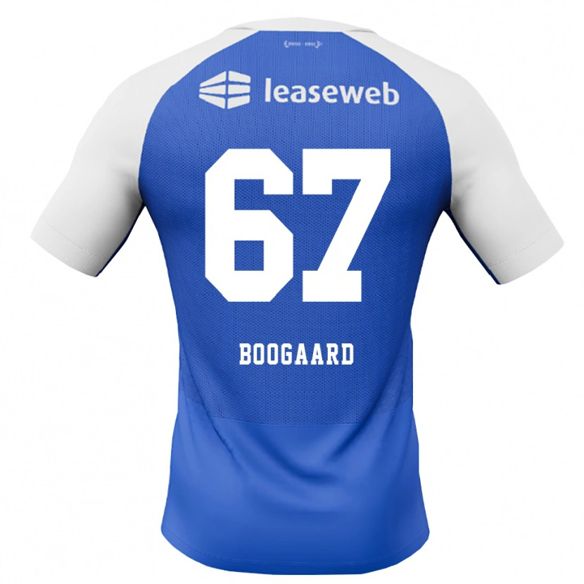 Danxen Hombre Camiseta Kasper Boogaard #67 Azuldodger Rojo Blanco 2ª Equipación 2026/27 La Camisa