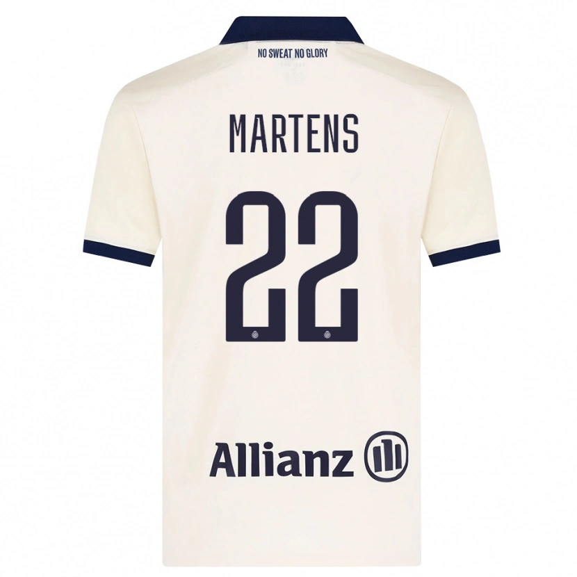 Danxen Hombre Camiseta Quinze Martens #22 Beige Negro 2ª Equipación 2026/27 La Camisa