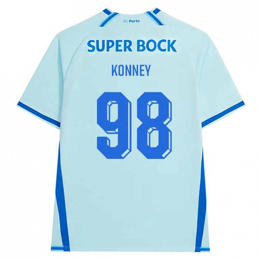 Danxen Hombre Camiseta Dennis Konney #98 Cianclaro Azul Equipación Tercera 2026/27 La Camisa