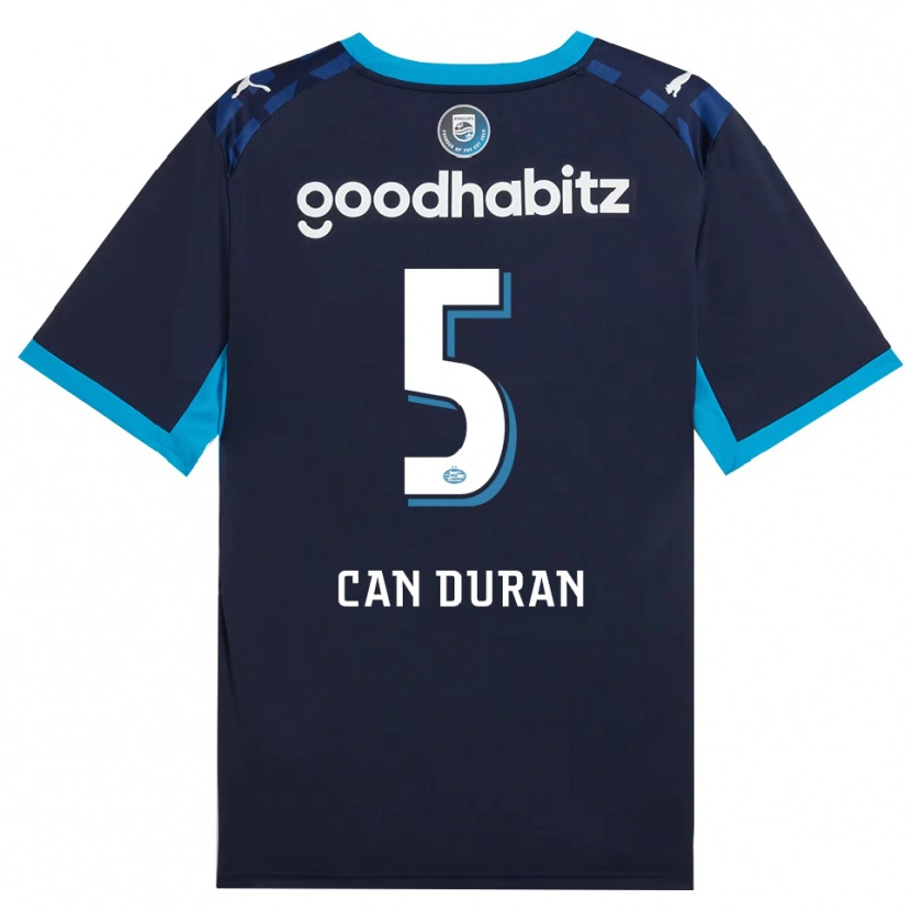 Danxen Hombre Camiseta Emre Can Duran #5 Azuldodger Azulreal Equipación Tercera 2026/27 La Camisa