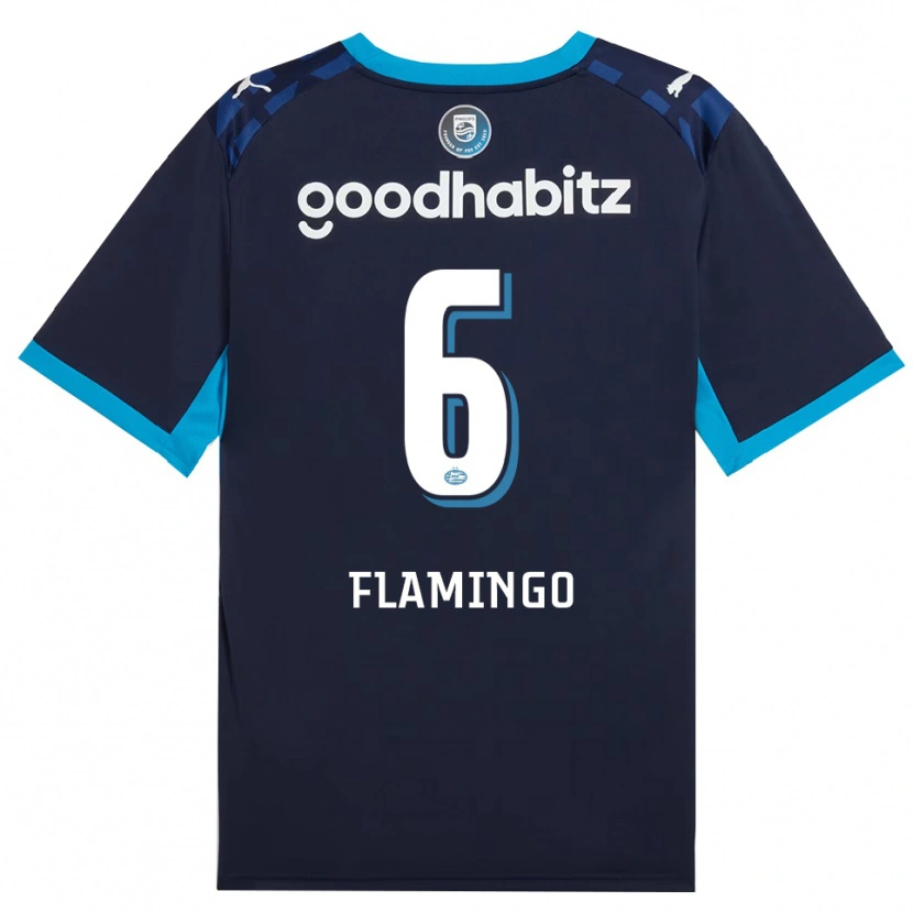 Danxen Hombre Camiseta Ryan Flamingo #6 Azuldodger Azulreal Equipación Tercera 2026/27 La Camisa