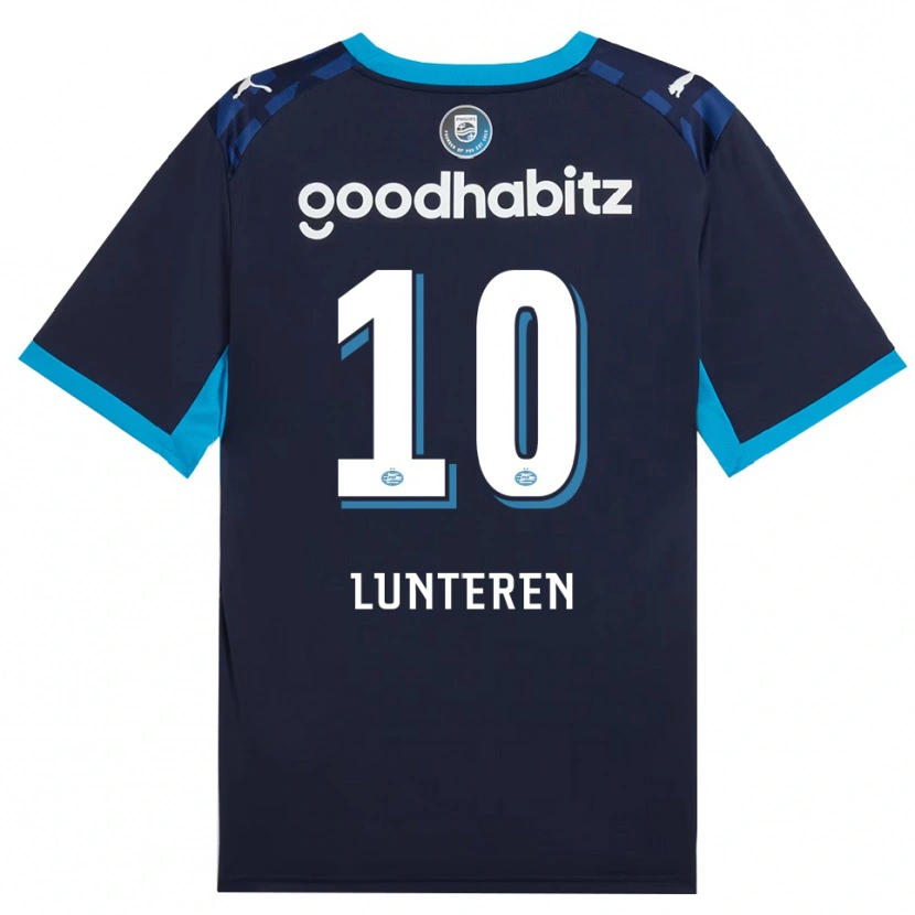 Danxen Hombre Camiseta Desiree Van Lunteren #10 Azuldodger Azulreal Equipación Tercera 2026/27 La Camisa