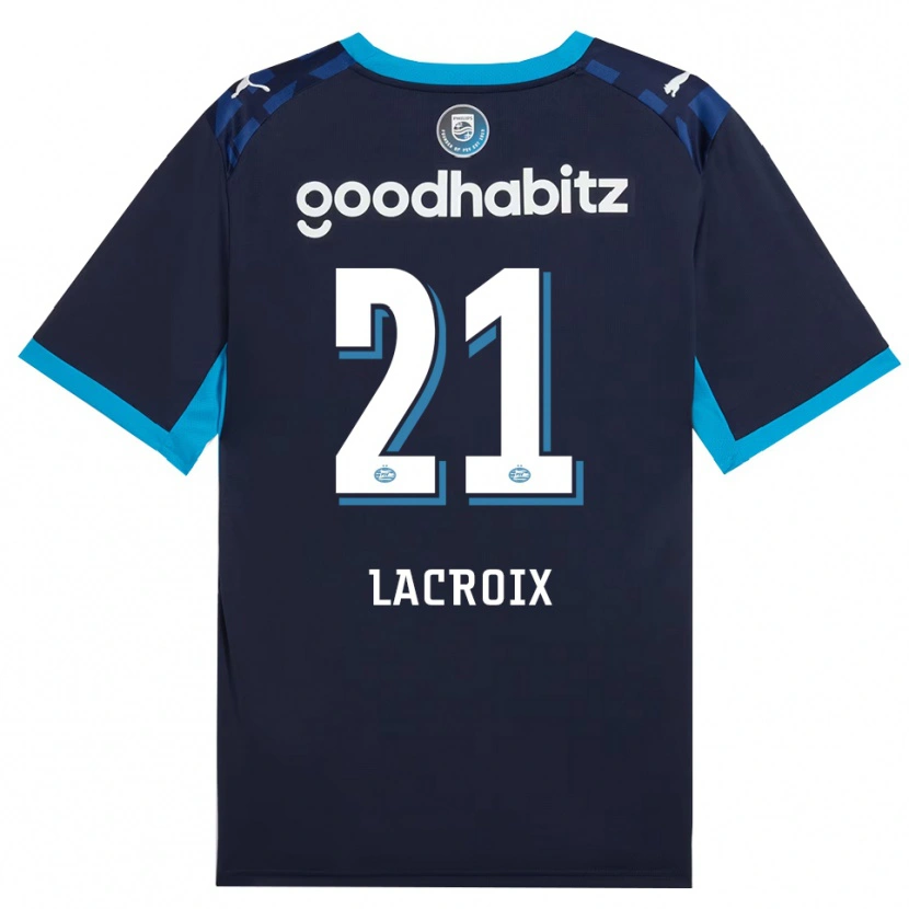 Danxen Hombre Camiseta Robine Lacroix #21 Azuldodger Azulreal Equipación Tercera 2026/27 La Camisa