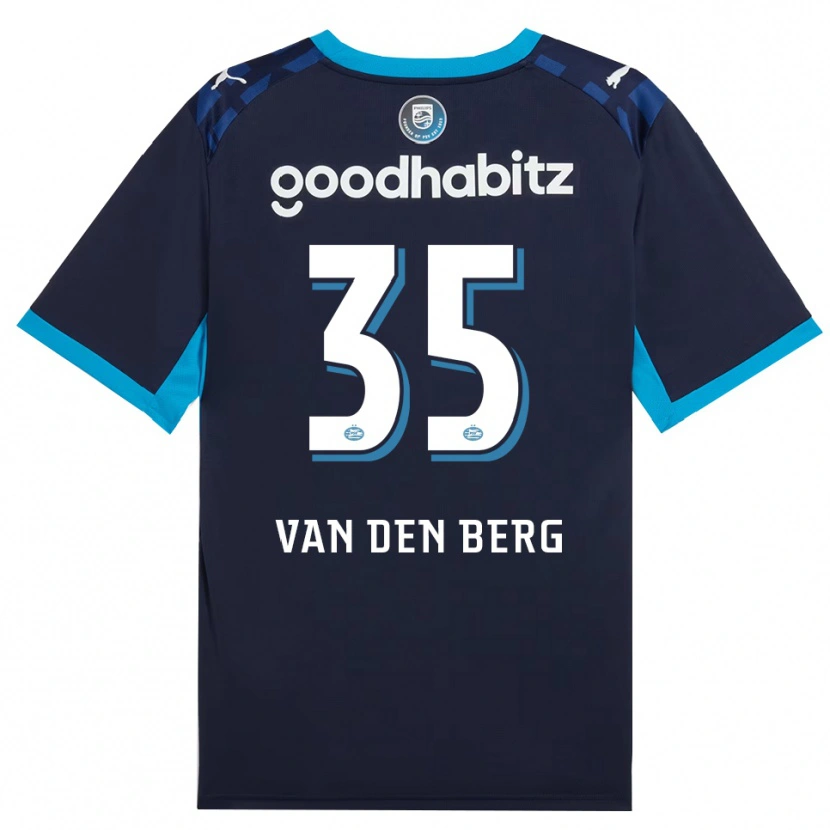 Danxen Hombre Camiseta Joël Van Den Berg #35 Azuldodger Azulreal Equipación Tercera 2026/27 La Camisa