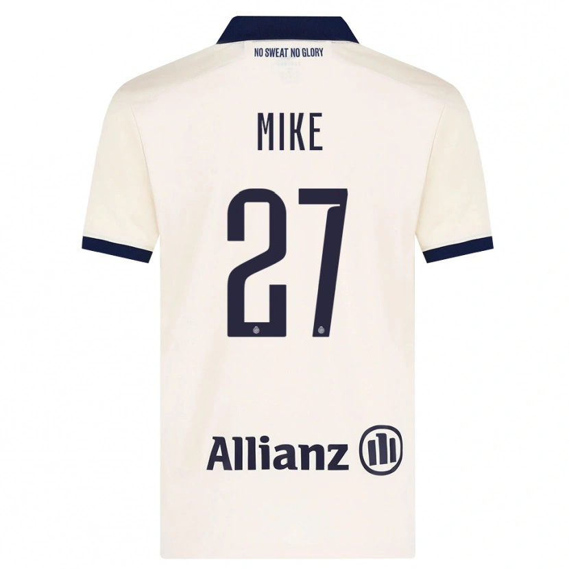 Danxen Hombre Camiseta Wisdom Mike #27 Beige Negro 2ª Equipación 2026/27 La Camisa