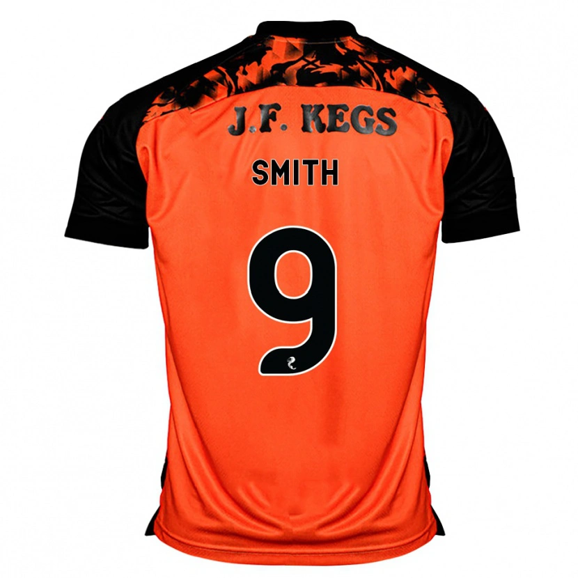 Danxen Mujer Camiseta Robyn Smith #9 Naranja Negro Blanco 1ª Equipación 2026/27 La Camisa