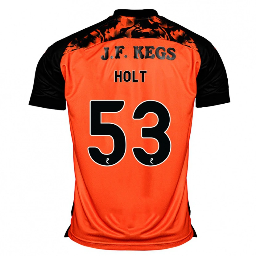Danxen Mujer Camiseta Josh Holt #53 Naranja Negro Blanco 1ª Equipación 2026/27 La Camisa
