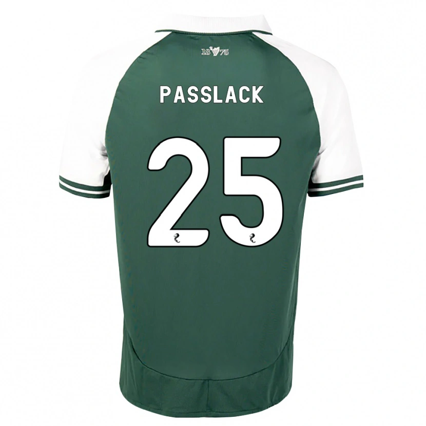 Danxen Mujer Camiseta Felix Passlack #25 Verde Marino Blanco 1ª Equipación 2026/27 La Camisa