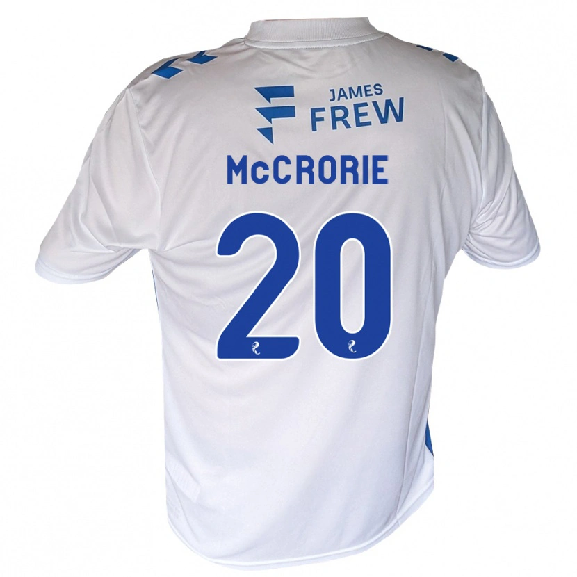 Danxen Mujer Camiseta Robby Mccrorie #20 Azul Real Blanco 1ª Equipación 2026/27 La Camisa