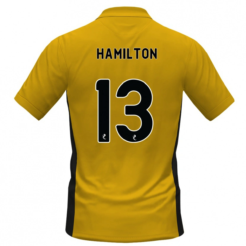 Danxen Mujer Camiseta Jack Hamilton #13 Naranja Negro 1ª Equipación 2026/27 La Camisa
