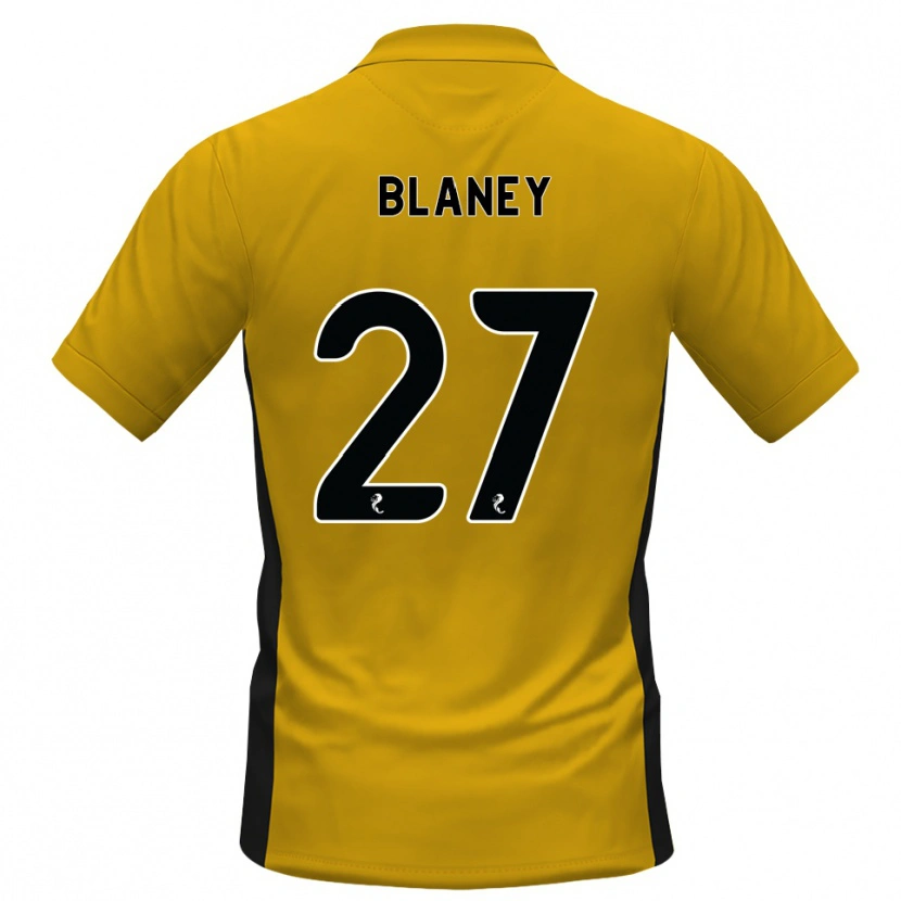 Danxen Mujer Camiseta Shane Blaney #27 Naranja Negro 1ª Equipación 2026/27 La Camisa