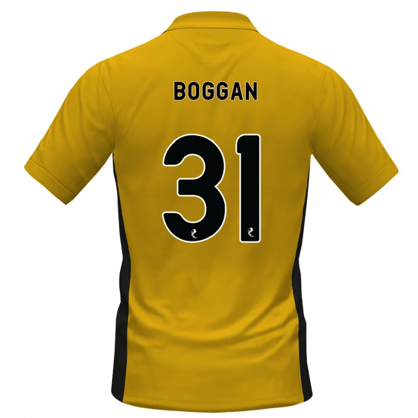 Danxen Mujer Camiseta Joe Boggan #31 Naranja Negro 1ª Equipación 2026/27 La Camisa