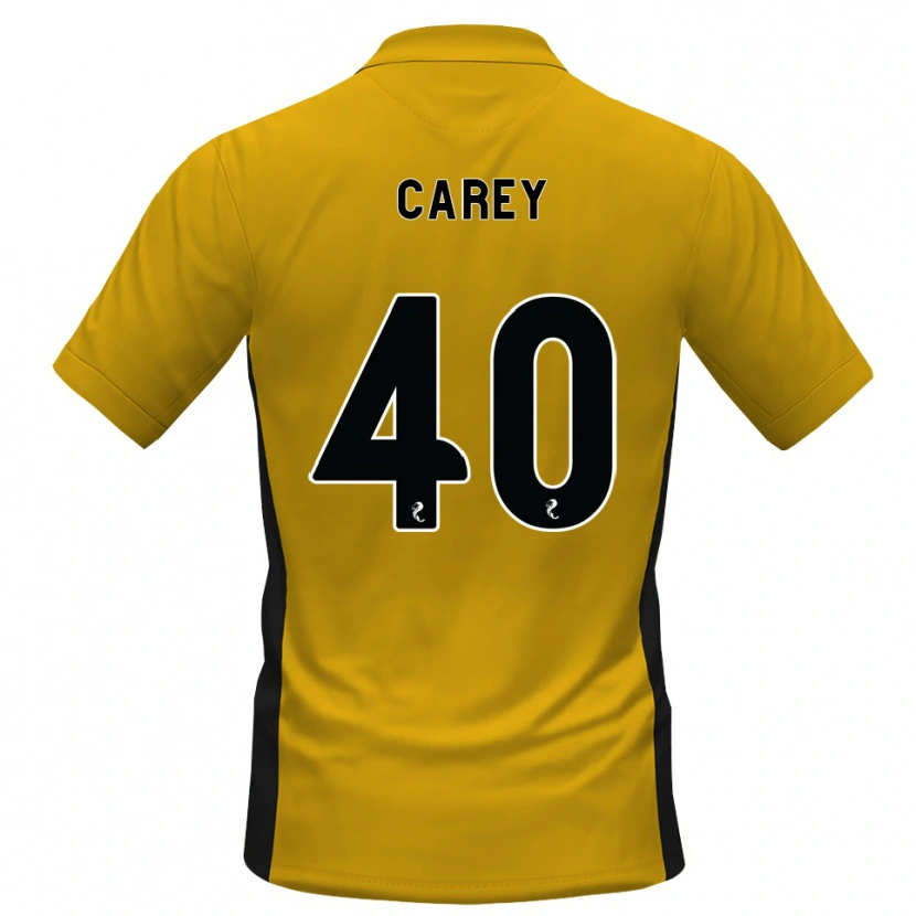 Danxen Mujer Camiseta Graham Carey #40 Naranja Negro 1ª Equipación 2026/27 La Camisa