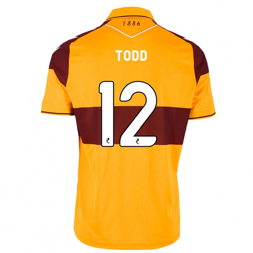 Danxen Mujer Camiseta Rachel Todd #12 Granate Naranja 1ª Equipación 2026/27 La Camisa