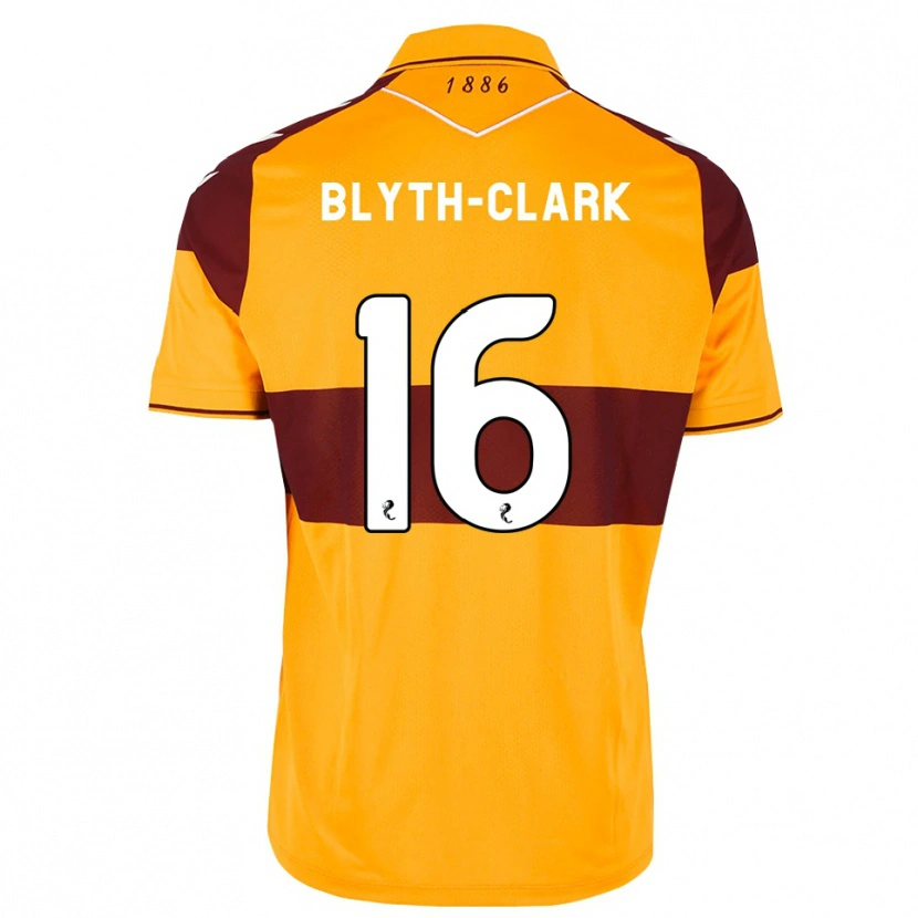 Danxen Mujer Camiseta Mason Blyth-Clark #16 Granate Naranja 1ª Equipación 2026/27 La Camisa