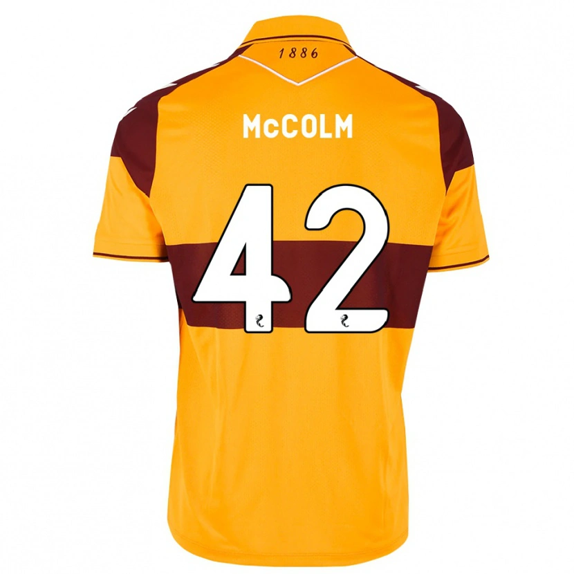 Danxen Mujer Camiseta Rocco Mccolm #42 Granate Naranja 1ª Equipación 2026/27 La Camisa