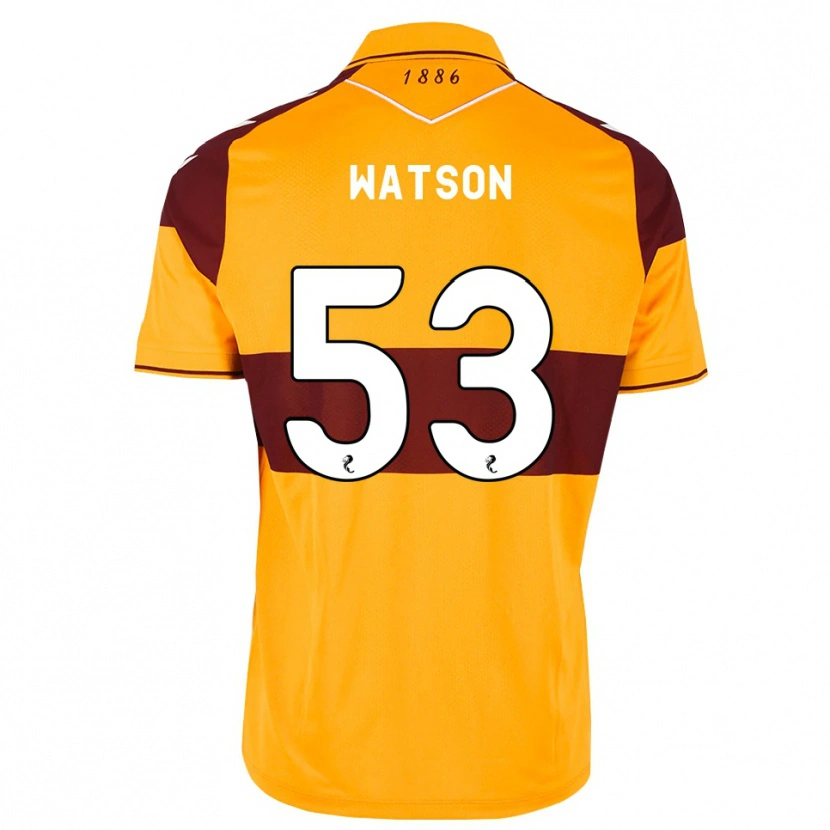 Danxen Mujer Camiseta Blane Watson #53 Granate Naranja 1ª Equipación 2026/27 La Camisa