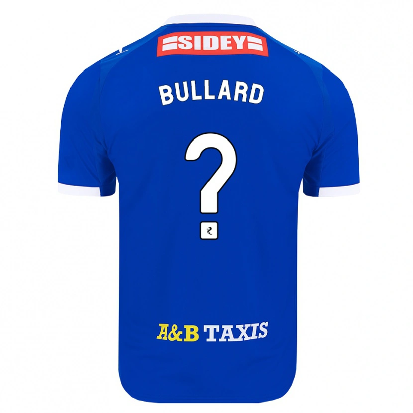 Danxen Mujer Camiseta Cole Bullard #0 Azul Rojo Amarillo 1ª Equipación 2026/27 La Camisa